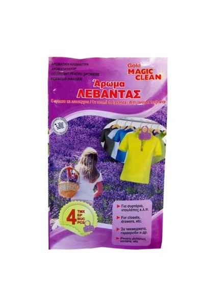 SHOPIENS Set 4 umerase odorizante cu aroma de lavanda