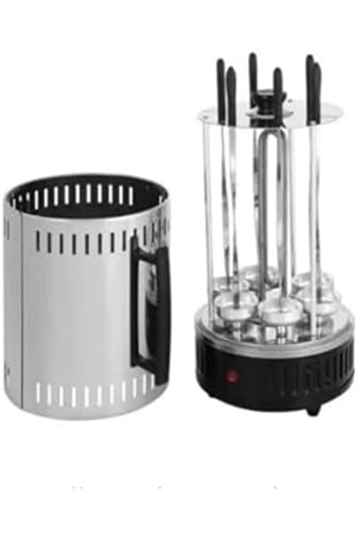 Hope Smoke Free Vertical Electric Indoor Barbecue 360 Degree BBQ Machine | Automatic Timing Rotating Oven