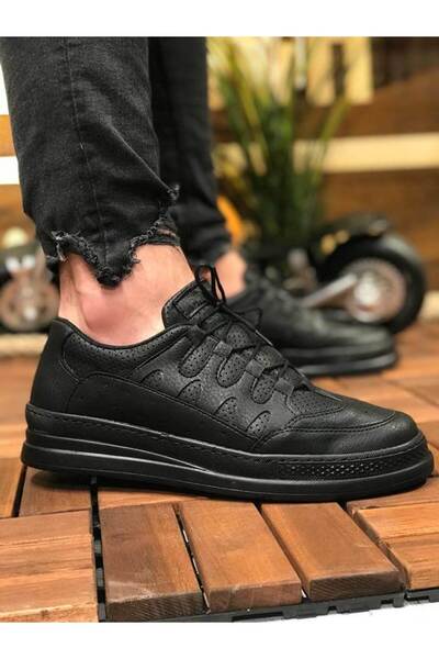 Deridün Yıldız Shoes Mn040 - Cst C-Rey Men's Shoes Black