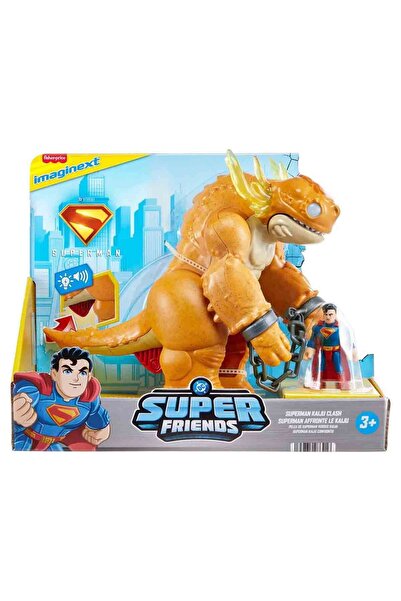 Imaginext Sesli ve Işıklı Superman Aksiyon Figürü Oyun Seti JDL07