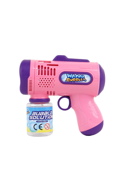 MEGA Wanna Bubbles Pilli Köpük Tabancası Pembe