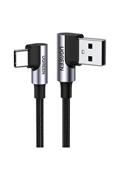 Ugreen Cablu de date Fast Charge Type-C 18 W, 0.5 m, Ugreen, gri