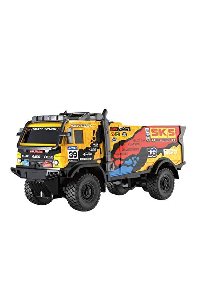 MEGA 1:20 Sesli ve Işıklı Heavy Truck Arazi Aracı Sarı