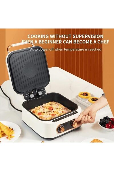 Hope Electric Frying Pan, Upgraded Ceramic Non-Stick Coating Frying Pan, Electric Grill & Hot P