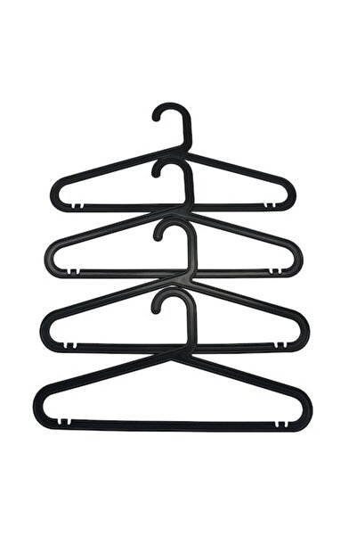 SHOPIENS Set 4 umerase universale din plastic Shopiens®, L 39 cm, negru