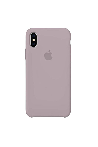 Apple Carcasă din silicon pentru iPhone X, culoare lavandă