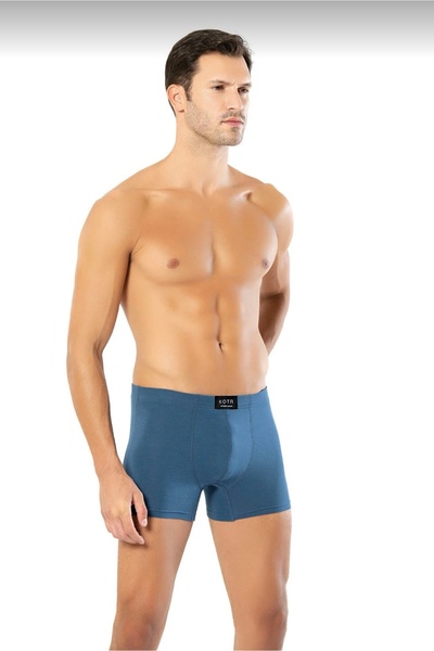 NightLove Kota 1009 Men's Combed Cotton Plus Size Boxer (3 Pieces)