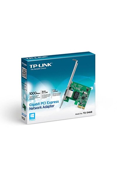 CT STONES Tp-Link Tg-3468 10/100/1000 Pci-Ex Ethernet Card