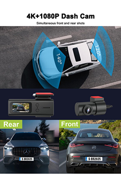 PHONE PLANET Dash cam available 4k front and rear