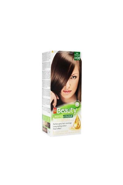 MM Beauty ام ام بيوتي صبغة شعر كومبليكس - شوكلاتة حليب M08