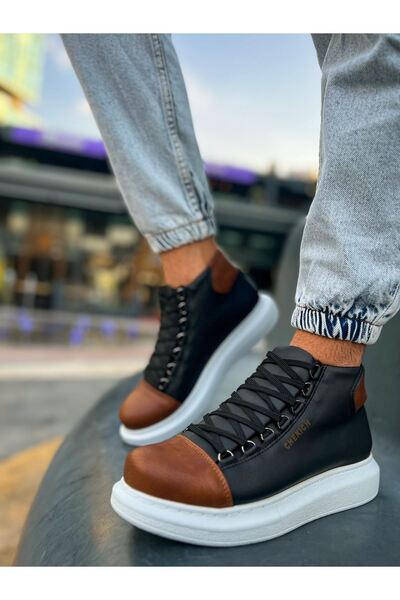 Zerenyus Πολύχρωμες Premium Χειμερινές Ανδρικές Μπότες Μαύρες Μαύρες