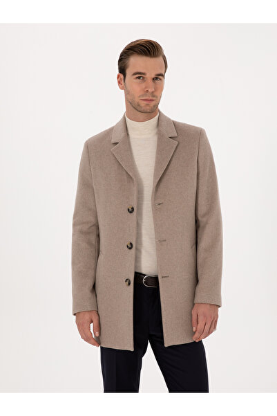 Cacharel Vizon Ex Slim Fit Yün Karışımlı Palto 50314593-VR052