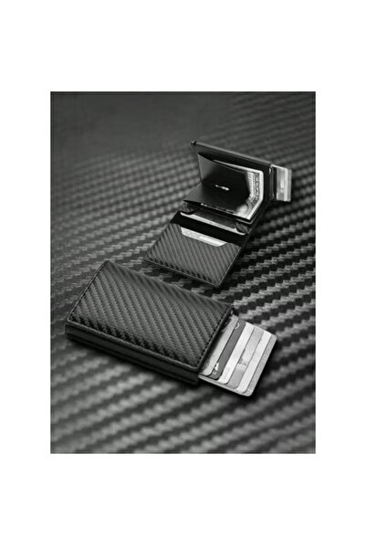 Fstyle Men's Aluminum Alloy Anti-Theft Magnetic Coin Purse Wallet 1pc