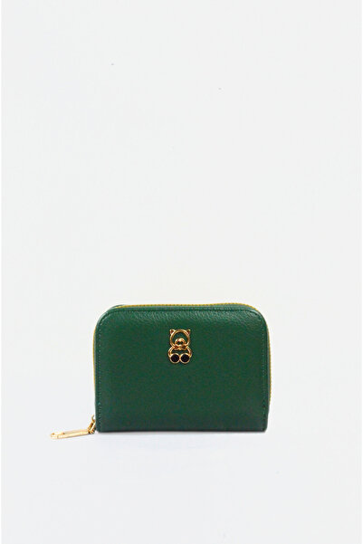 Mazel Design 205 Genuine Leather Women's Card Holder Wallet - Zippered, Multi-Compartment, Stylish Design