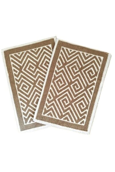 OMS Set 2 absorbent bath rugs - Romb 2