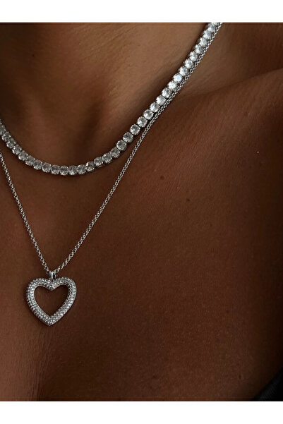 Twinssis Accessories قلادة من الفولاذ المصبوب بسمك 4 مم غير قابلة للدوران على...