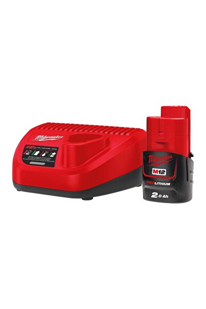 Milwaukee Set de Energie M12 NRG-201: Include 1 Acumulator M12 B2 de 2,0Ah și...