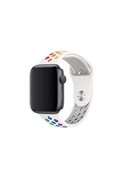 Apple Curea Ceas Watch Sport White Multicolor 42/44/45/46/49mm