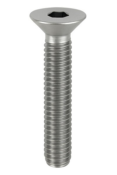 OEM Surub cap inecat imbus ISO 10642 M6x65 inox A2 - cutie 100 buc