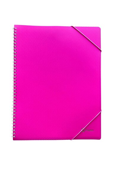 FixPoint Spiralli Sunum Dosyası 20 Yaprak, Pembe