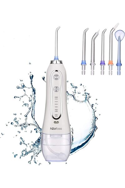 Youtrico جهاز ري الفم المحمول اللاسلكي القابل لإعادة الشحن من CGY (5 أوضاع، أ...