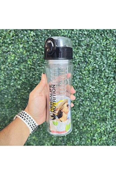 Herbalife زجاجة إيليت ديتوكس من هيربالايف بسعة 600 مل مع شعار الشركة