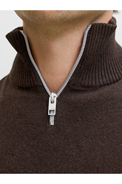 REBEL By Styli JREBCALLUM Half-Zip Knit Sweater