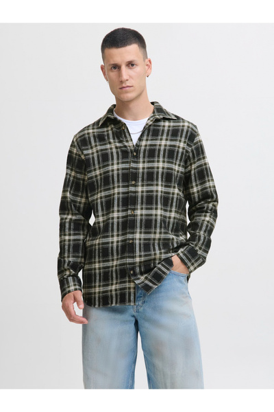 Jack & Jones JJJOSHUA Checked Flannel Shirt