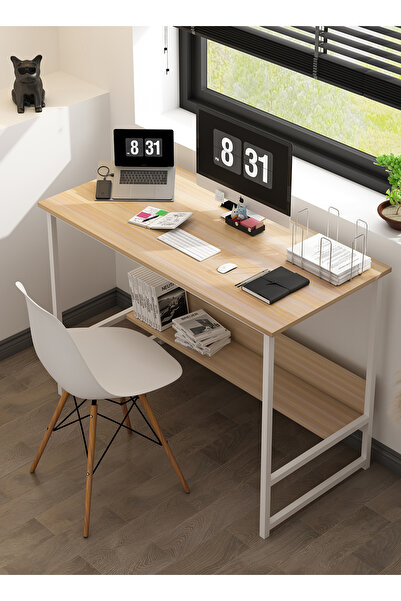 VariFurnx مكتب كمبيوتر 100*45*72 سم، مكتب منزلي، مكتب دراسة وكتابة، طاولة كمب...