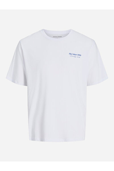 Jack & Jones JJNINETY Crew Neck Cotton T-Shirt