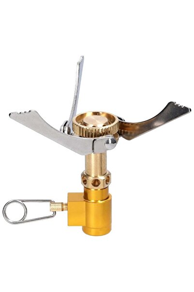 DLC موقد تخييم محمول للتخييم على الظهر، موقد غاز قابل للطي، رأس تخييم بقوة 16...