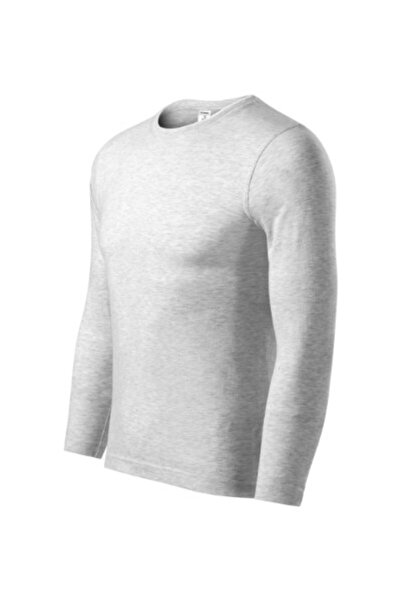 Malfini Tricou unisex, Progress LS P75, gri L