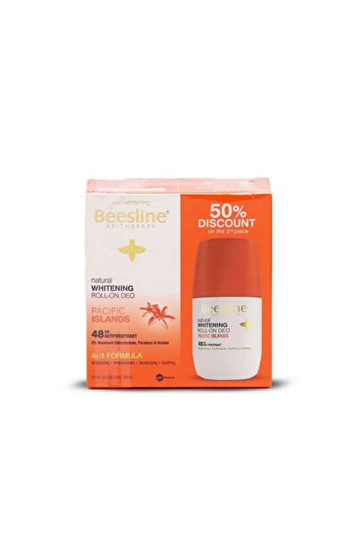 Beesline Roll-On Deodorant Pacific Islands Brightening - 2x50ml