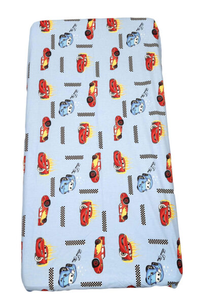 fantasialand Fitted Sheet with Elastic for Mattress, Cars Design