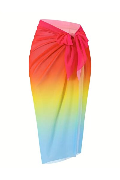 G&H UNDERWEAR Rainbow Swimsuit Pareo Set