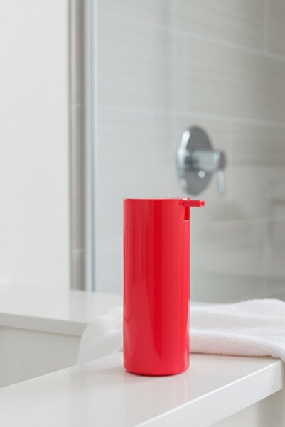 Depa Soft Pink Transparent Acrylic Liquid Soap Dispenser 250 ml