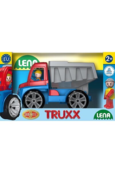 LENA Truxx Dump Truck with Figurine, 27 cm
