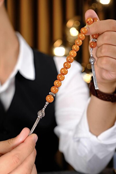 dergah tesbih Eşref Serisi Zaza Tesbihi Gümüş Tasarım