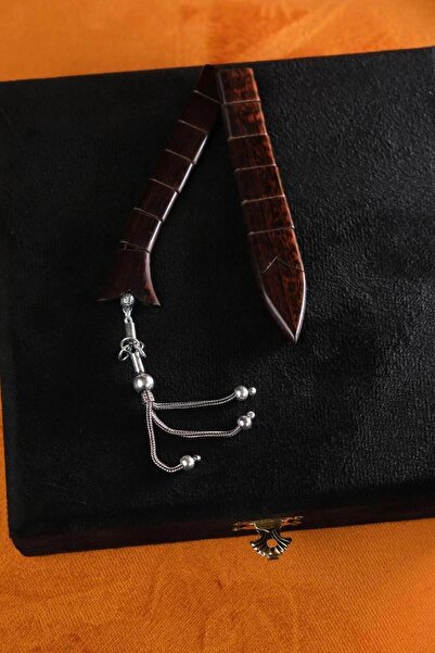 dergah tesbih Özel Koleksiyonluk Gümüş Tasarım Balık Model Yı-Lan Ağacı Tesbih