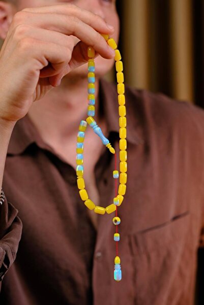 dergah tesbih Tufan Şenbüs İşçilik Eski Katalin & Opal Tesbih