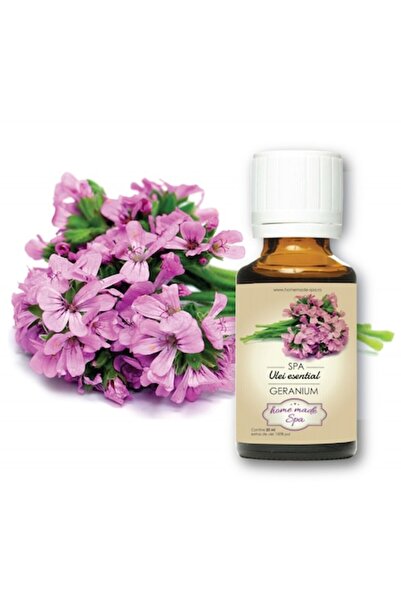 Homemade Spa Ulei esențial de geranium (Pelargonium Graveolens) 10ml,