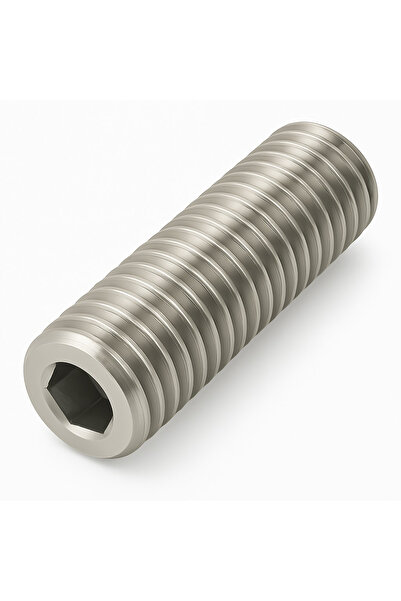 OEM Stift cu imbus si varf concav DIN 916 M8x20 inox A2 - cutie 200 buc