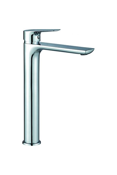 Milano Bayz Art Basin Mixer – Chrome Brass Faucet with Modern Sleek Design fo...