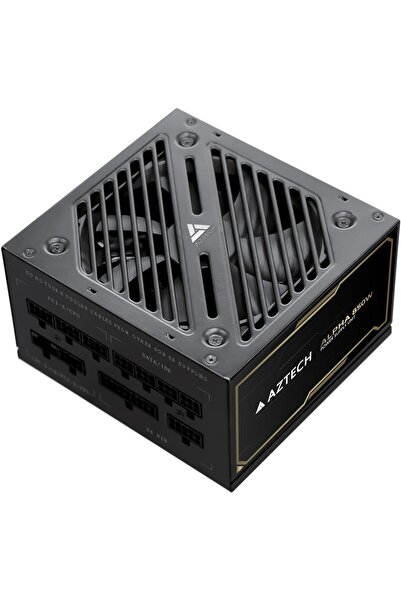 Aztech مزود طاقة PRIME 850W 80 Plus GOLD ATX 3.1 وPCIe 5.1، مزود طاقة معياري بالكامل