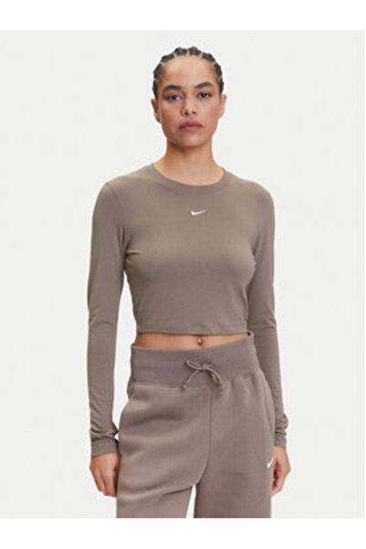 Nike Women's Blouse HF5322 Brown