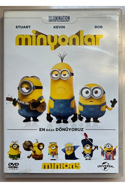 Universal Minyonlar Dvd (Orijnal Dönem Baskı Dvd)