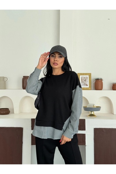 NesShine طقم قميص نسائي مزدوج