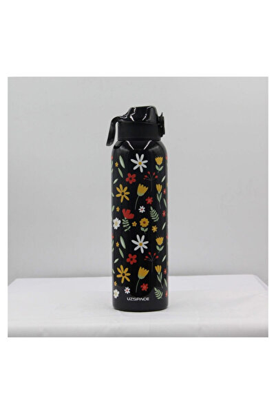 Uzspace WATER BOTTLE STAINLESS STEEL 950ML BLACK