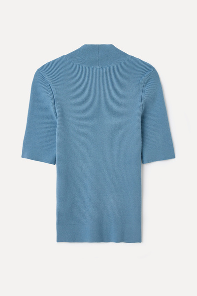 Mudo FITTED DİK YAKA 3/4 KOL TRİKO KAZAK