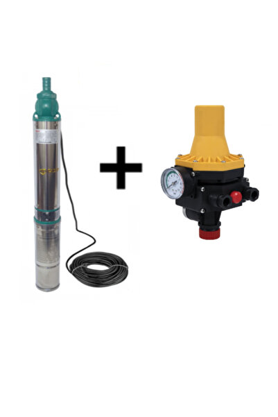 DDT Pompă submersibilă pentru puțuri adânci, DDT, QJD120-1.5, 1500 W, oțel in...